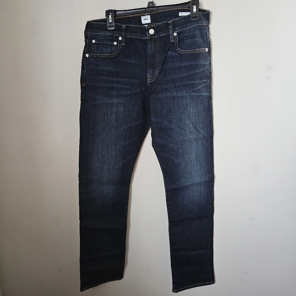 Edwin Jeans Jace Straight Cooper Blue Denim Casual Neutral Classic Medium - Picture 15 of 15